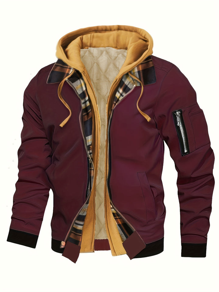 Archer | Insulated Hooded Zip-Up Jacket