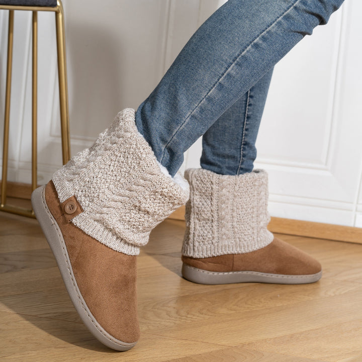 Willow | Cozy Fold-Cuff Boots