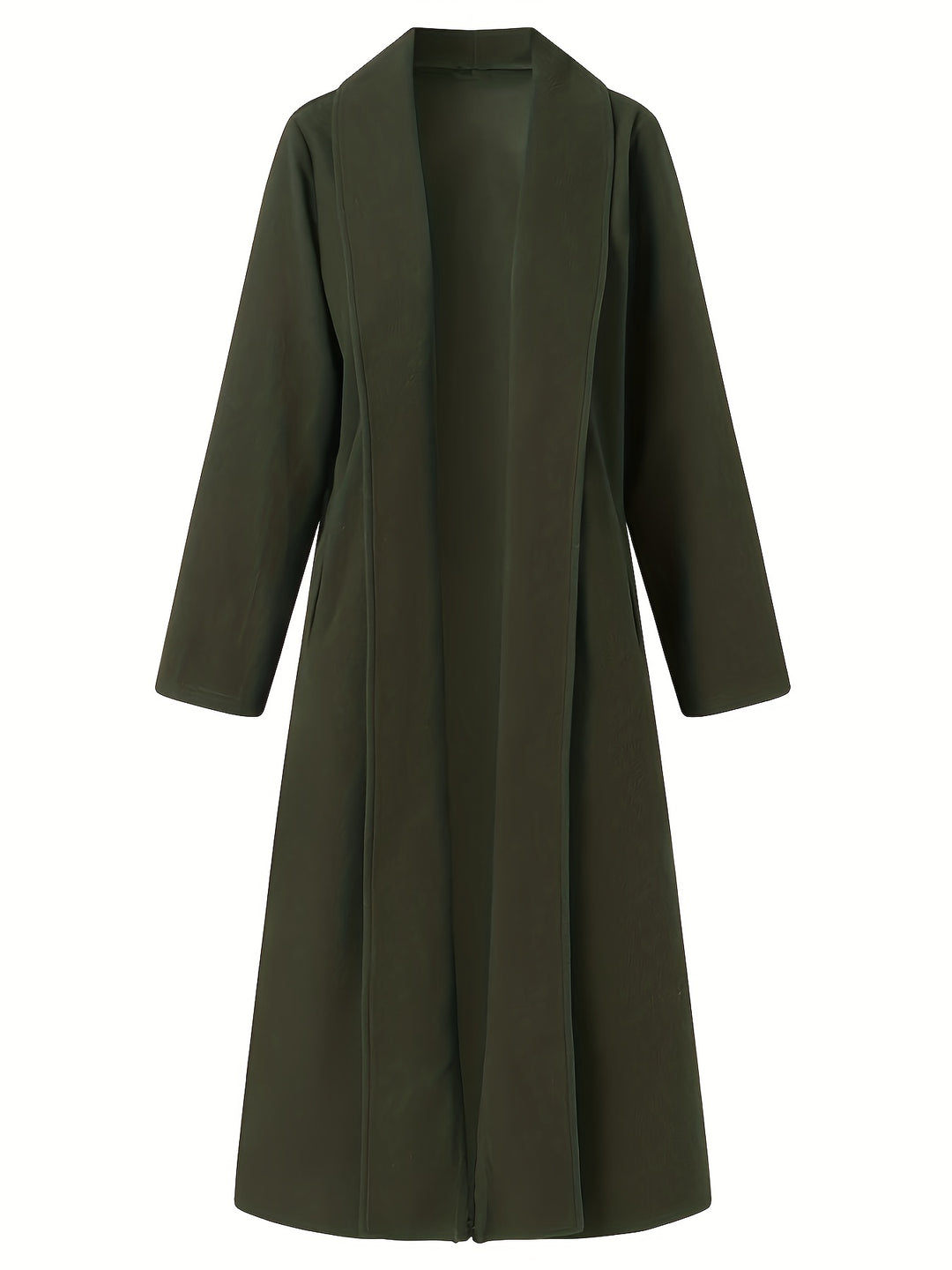 Tabitha | Floor-Length Draped Coat