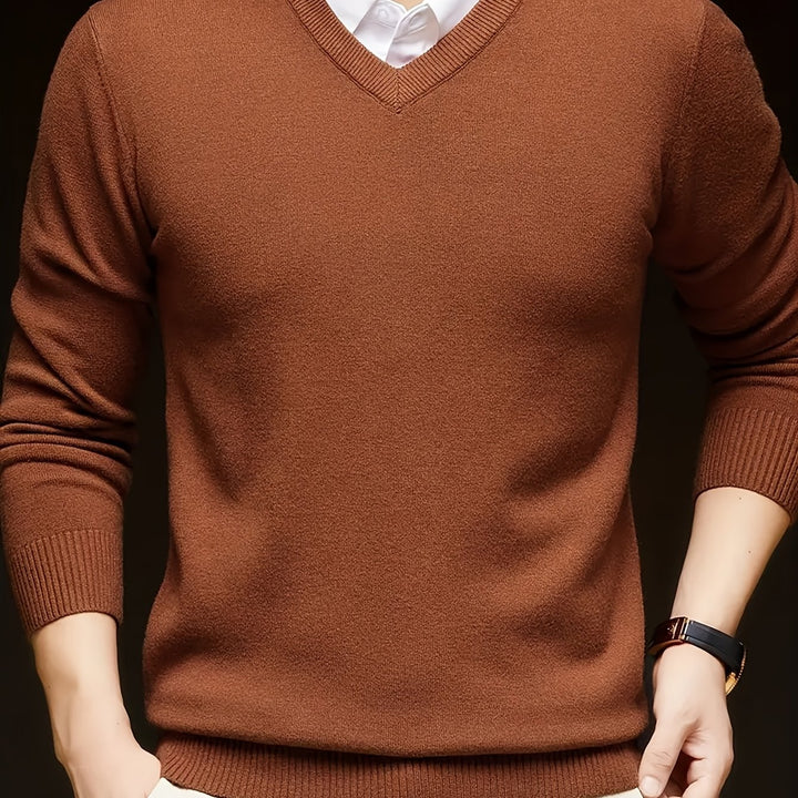 Alexander | Refined V-Neck Sweater