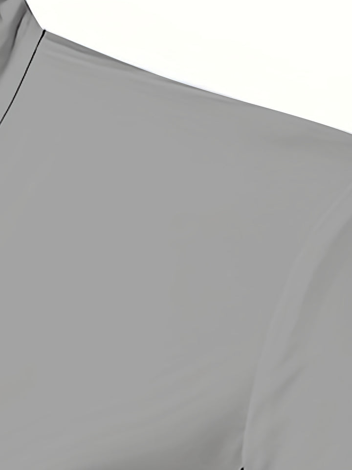 Harlan | Contrast-Trim Button-Up Shirt