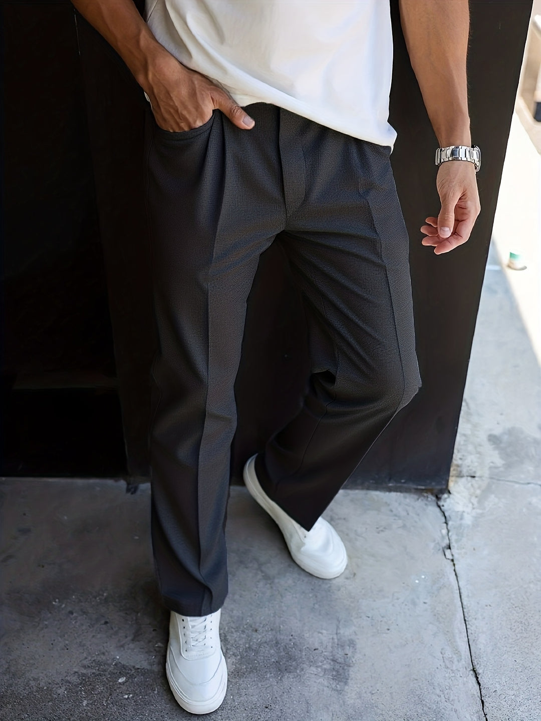 Jonathan | Tailored Straight-Leg Trousers
