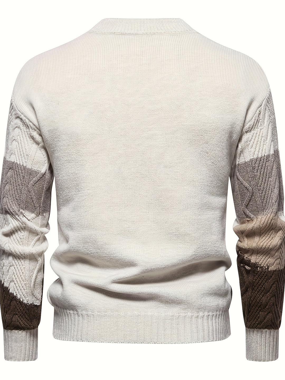Bruno | Textured Colorblock Sweater
