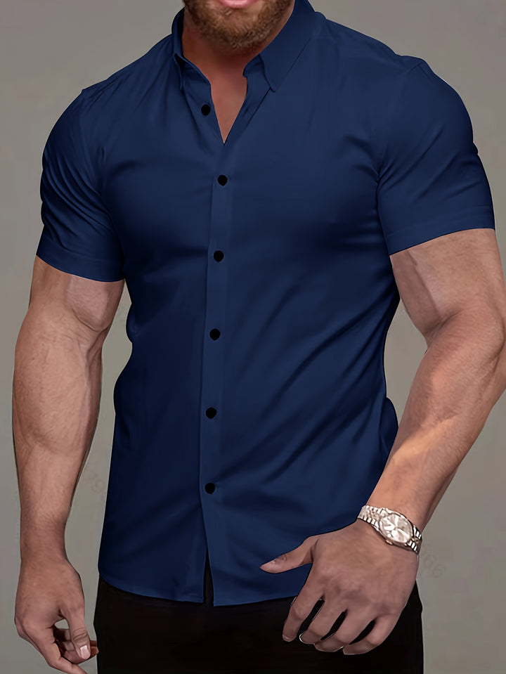 Lucas | Refined Short-Sleeve Button Shirt