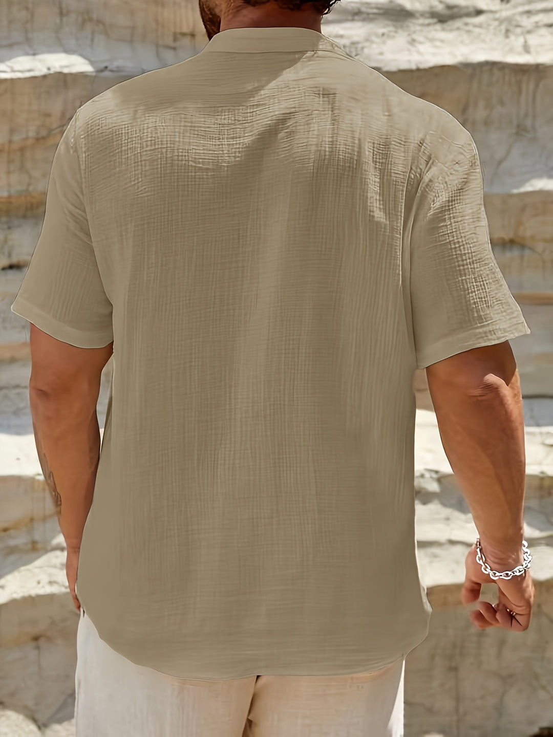 Adrian | Relaxed Henley Shirt