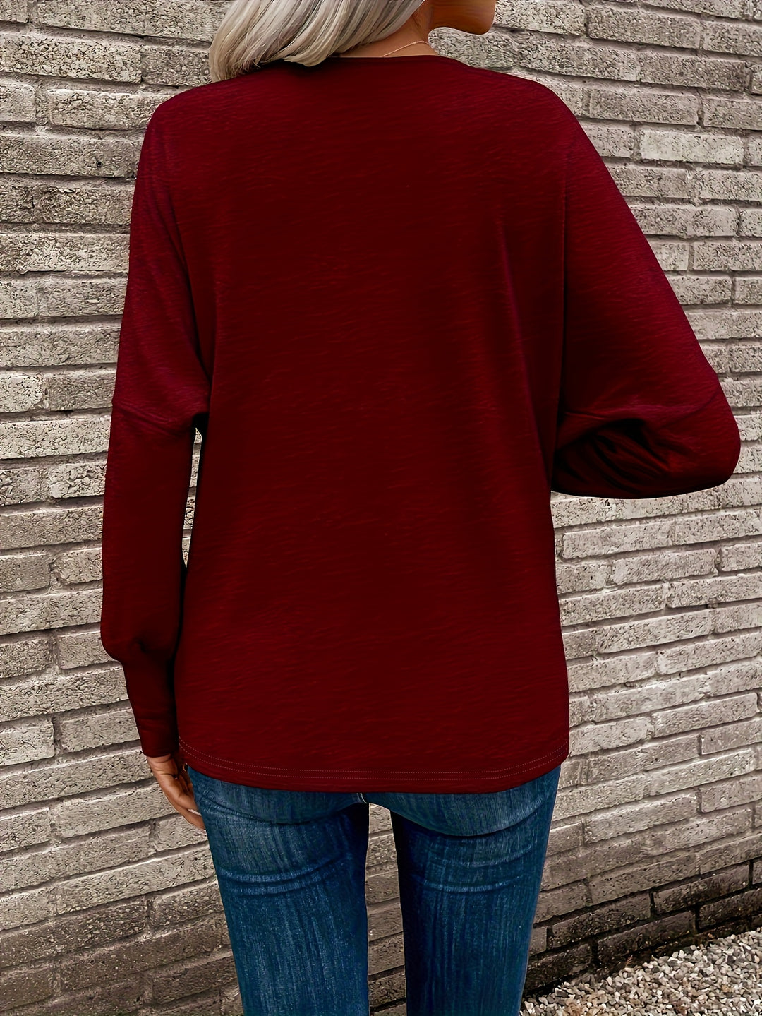 Penelope | Relaxed Everyday Long Sleeve Top