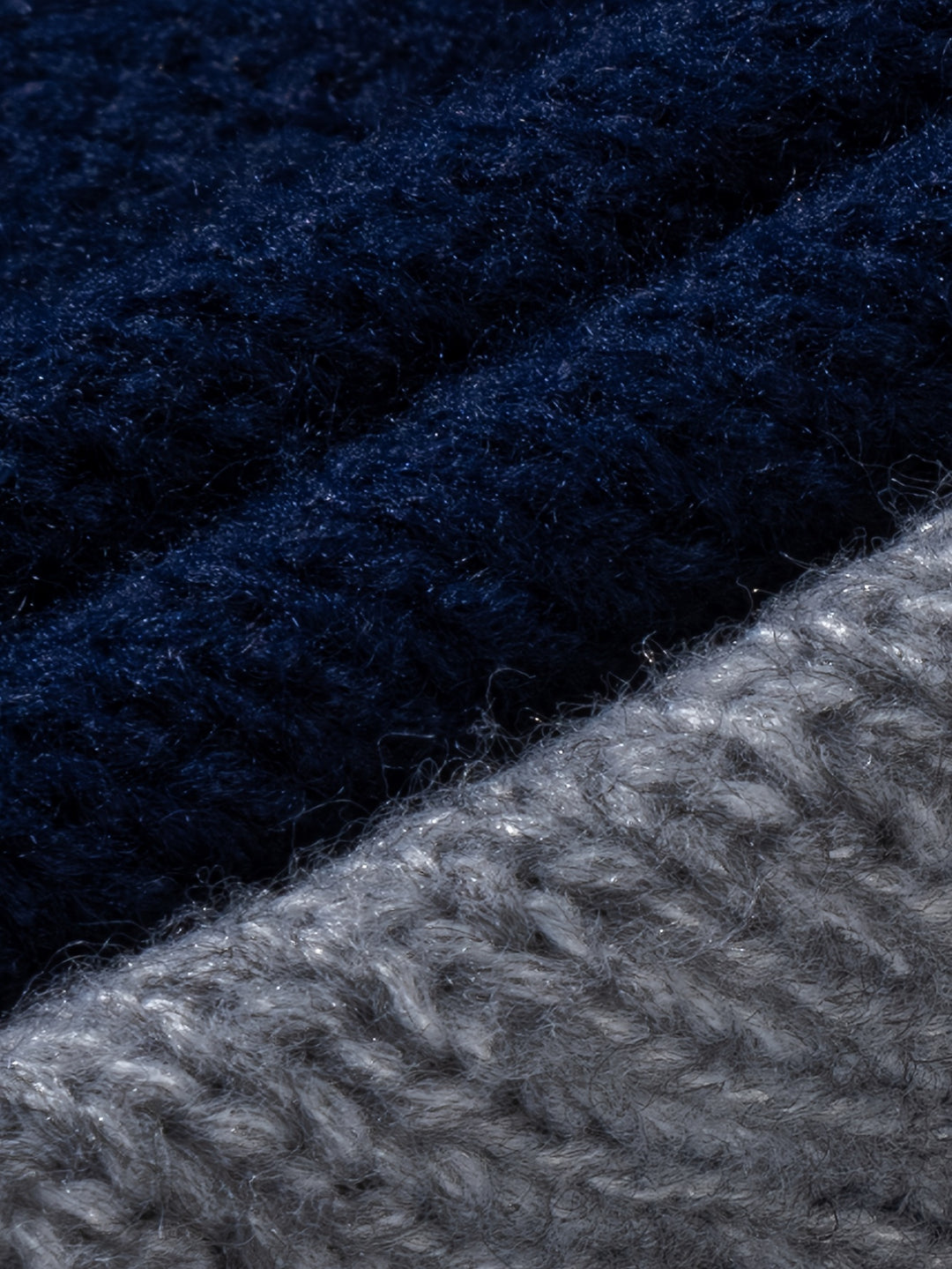 Rory | Colour-Block Cable Knit Sweater