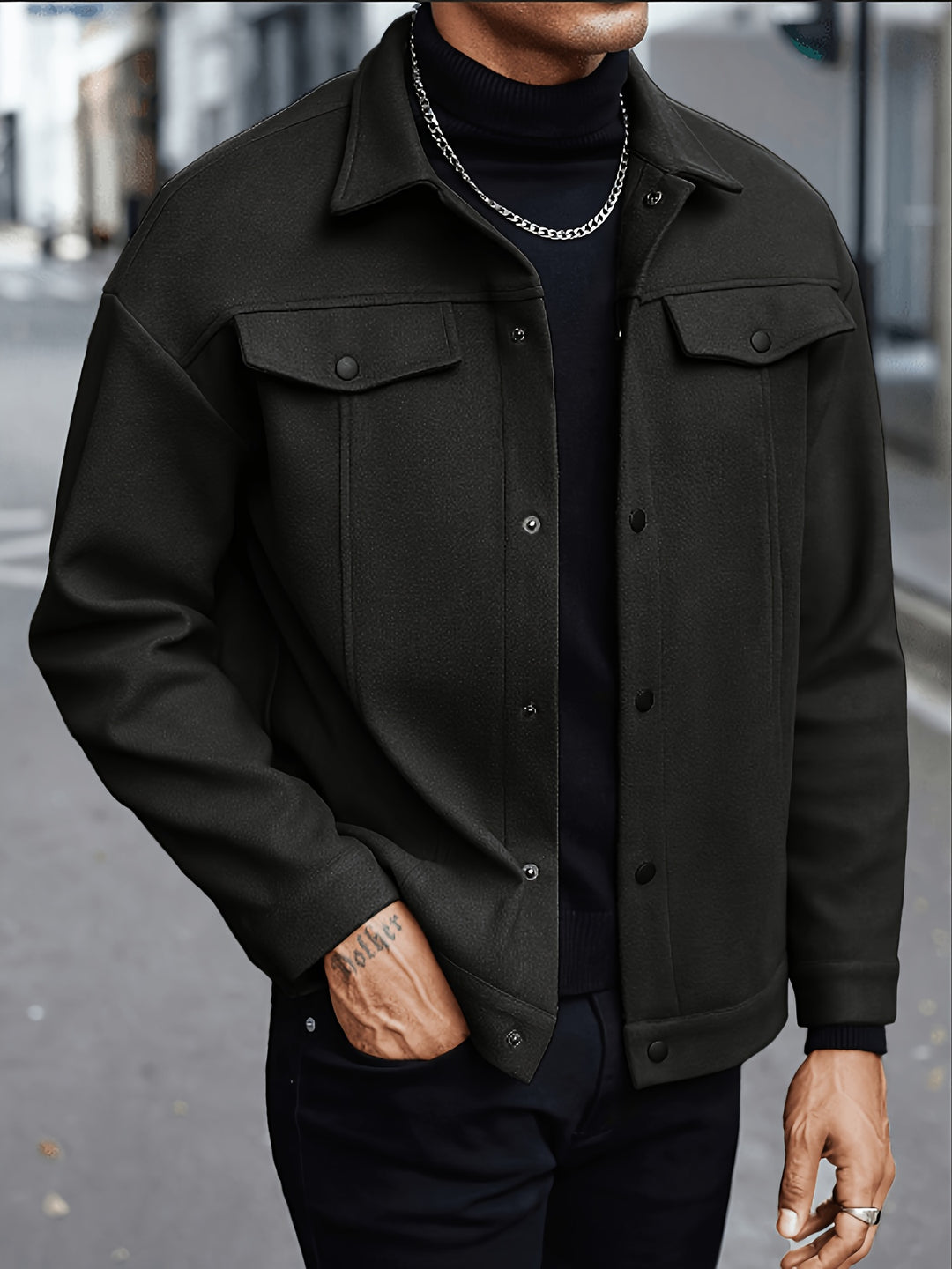 Lincoln | Classic Button-Up Jacket