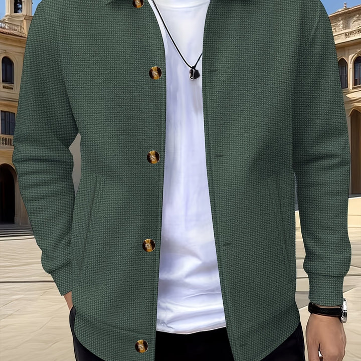 Camden | Textured Button-Up Overshirt