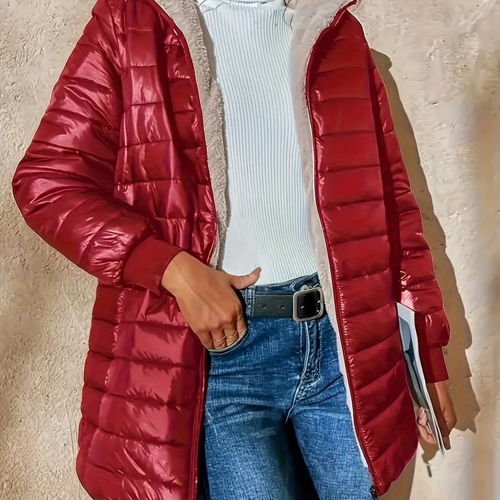 Marlene | Cozy-Lined Longline Coat