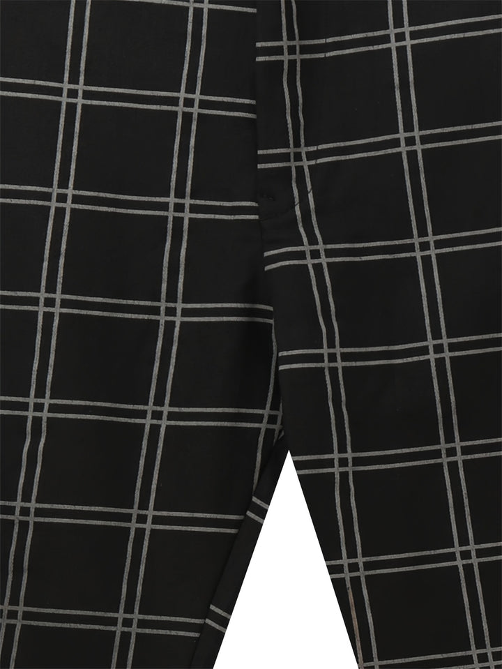Percy | Refined Checked Trousers