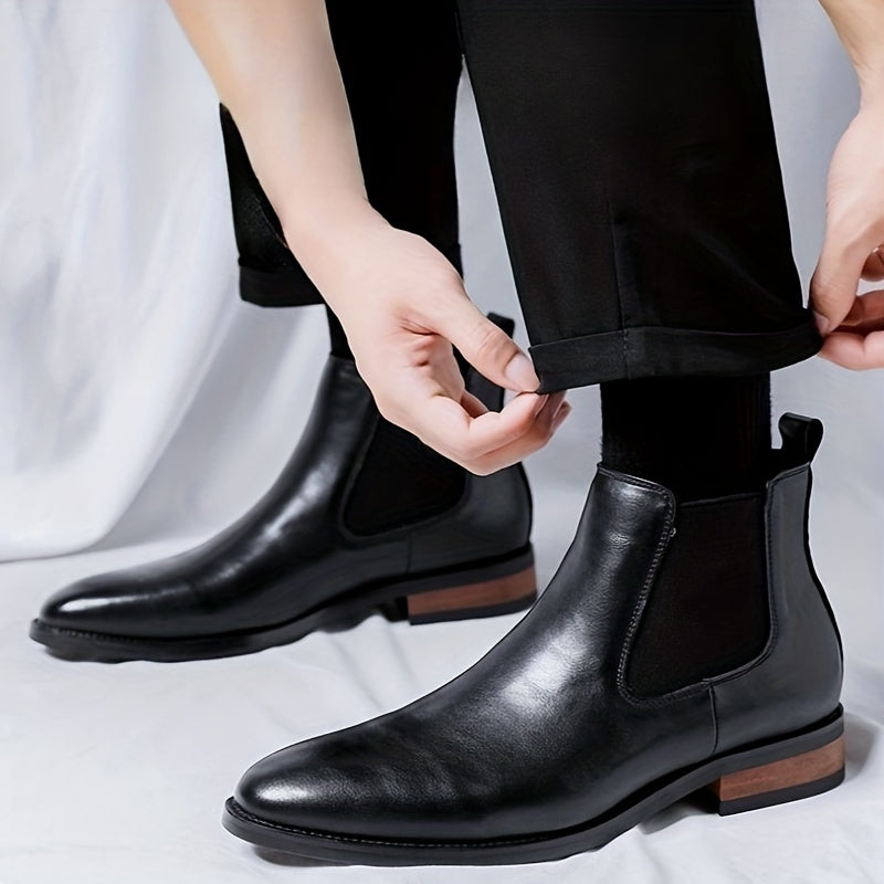 Camden | Refined Pointed-Toe Chelsea Boots