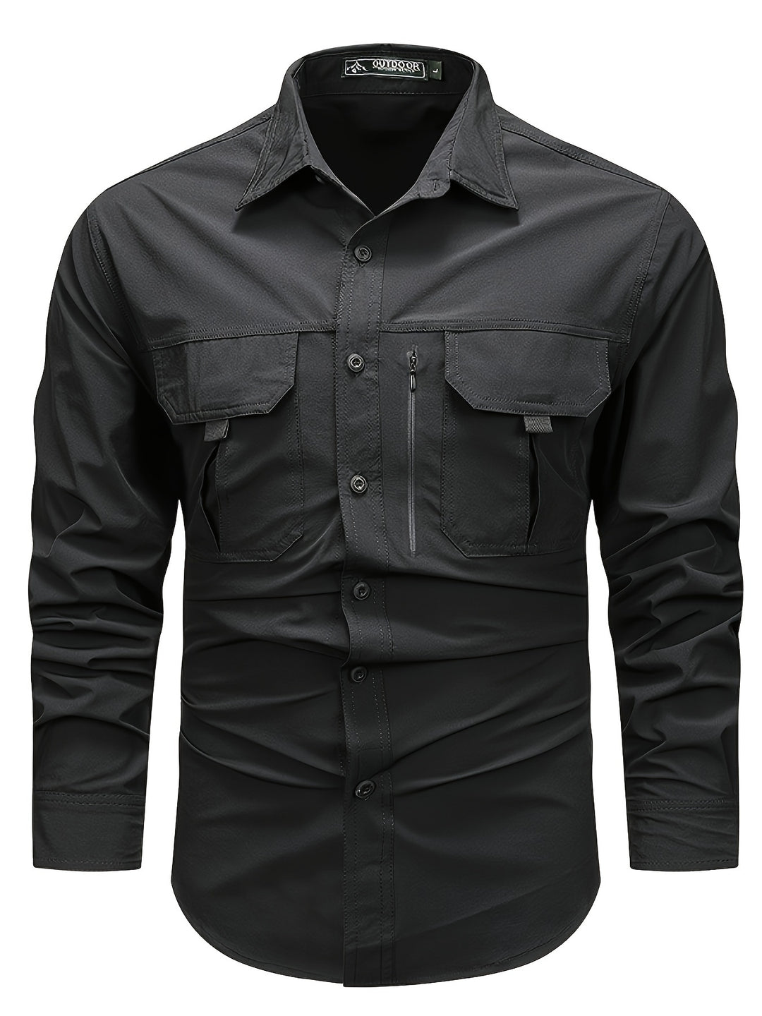Damon | Rugged Multi-Pocket Utility Shirt