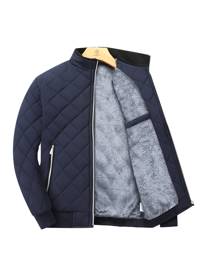 Winston | Quilted Fleece-Lined Bomber Jacket
