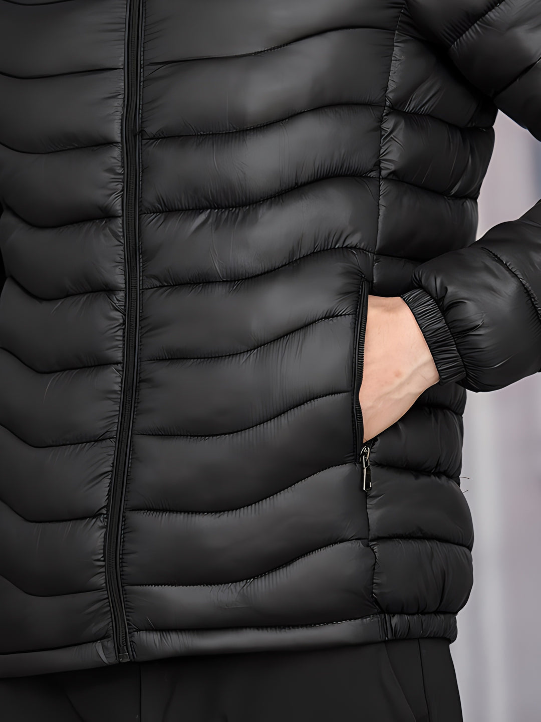 Silas | Hooded Quilted Puffer Jacket
