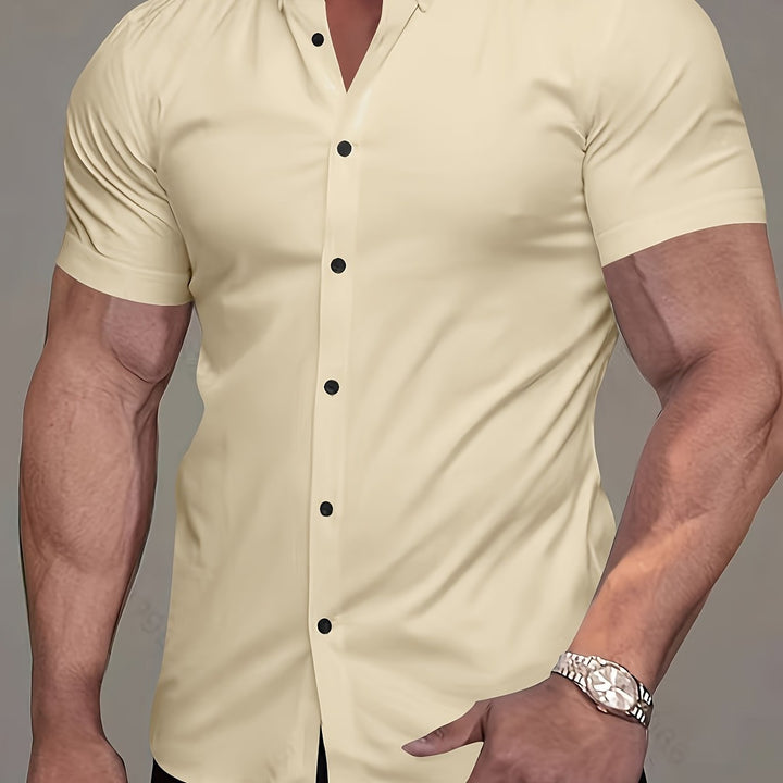 Lucas | Refined Short-Sleeve Button Shirt