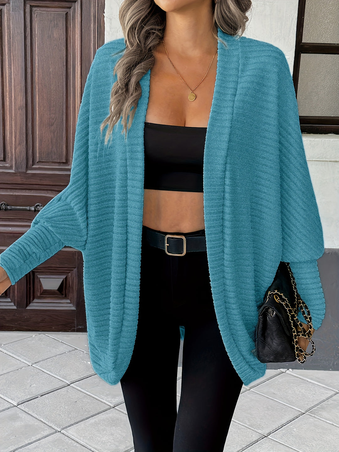 Patricia | Relaxed Open-Front Cardigan