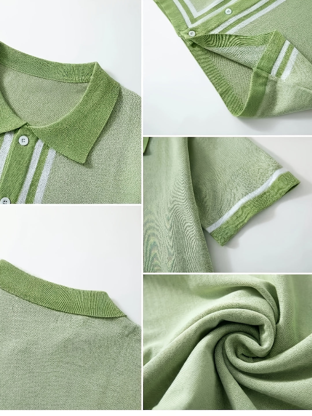 Winston | Retro Striped Short-Sleeve Shirt