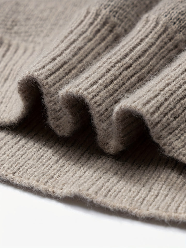 Edmund | Color Block Crewneck Sweater