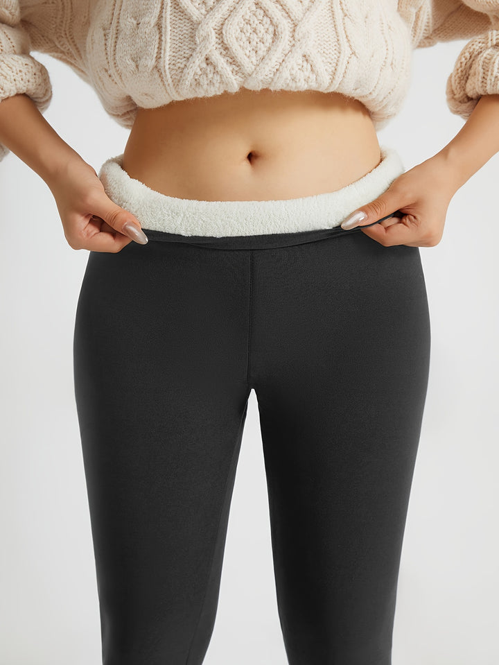 Thea | High-Waist Cozy Warm Leggings