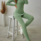 Tabitha | Ribbed Loose-Fit Two-Piece Set