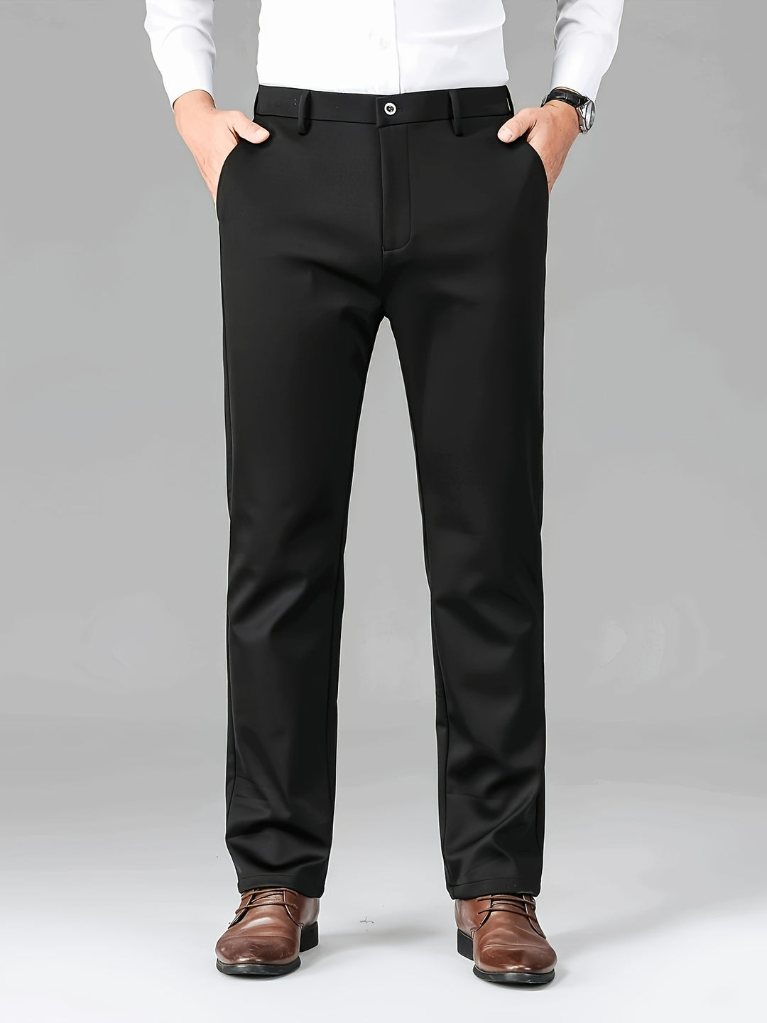 Gregory | Tailored Straight-Cut Trousers