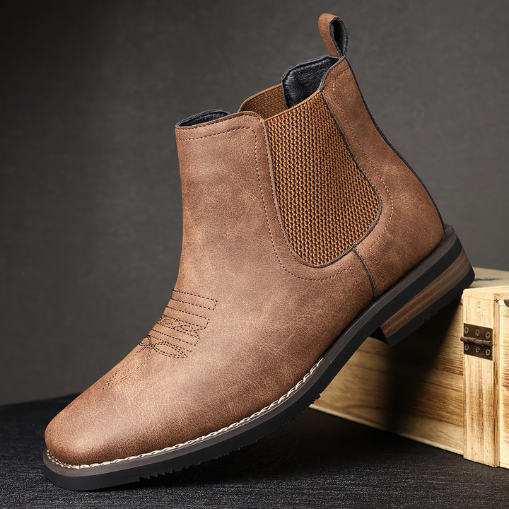 Rufus | Refined Chelsea Ankle Boots