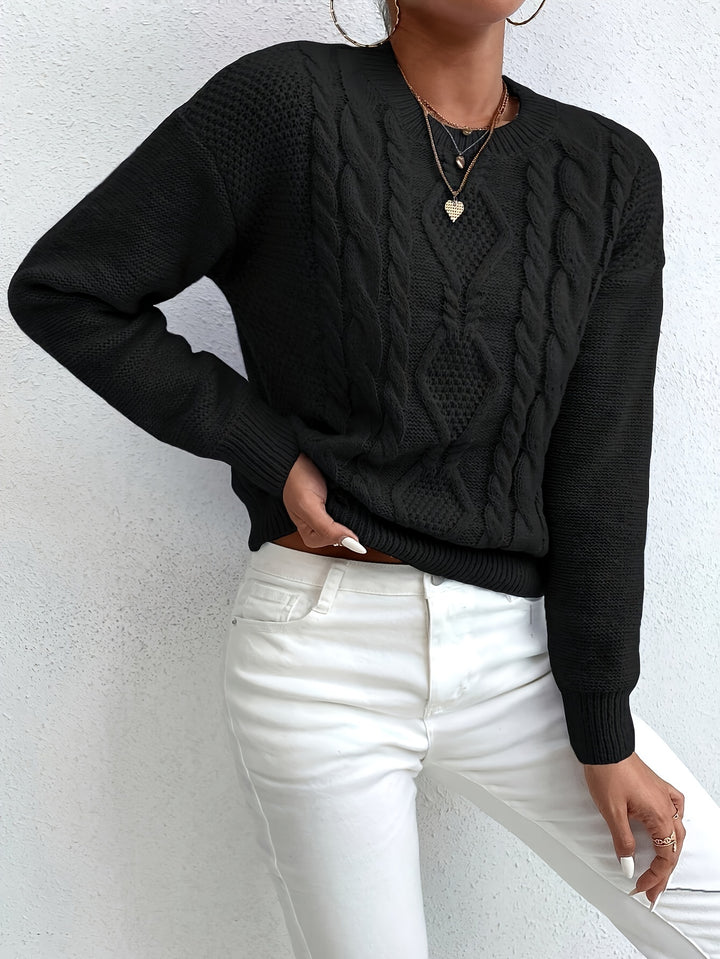 Daphne | Chunky Cable-Knit Sweater