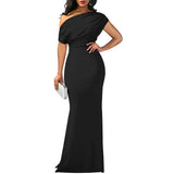 Rose | Elegant Off Shoulder Evening Dress