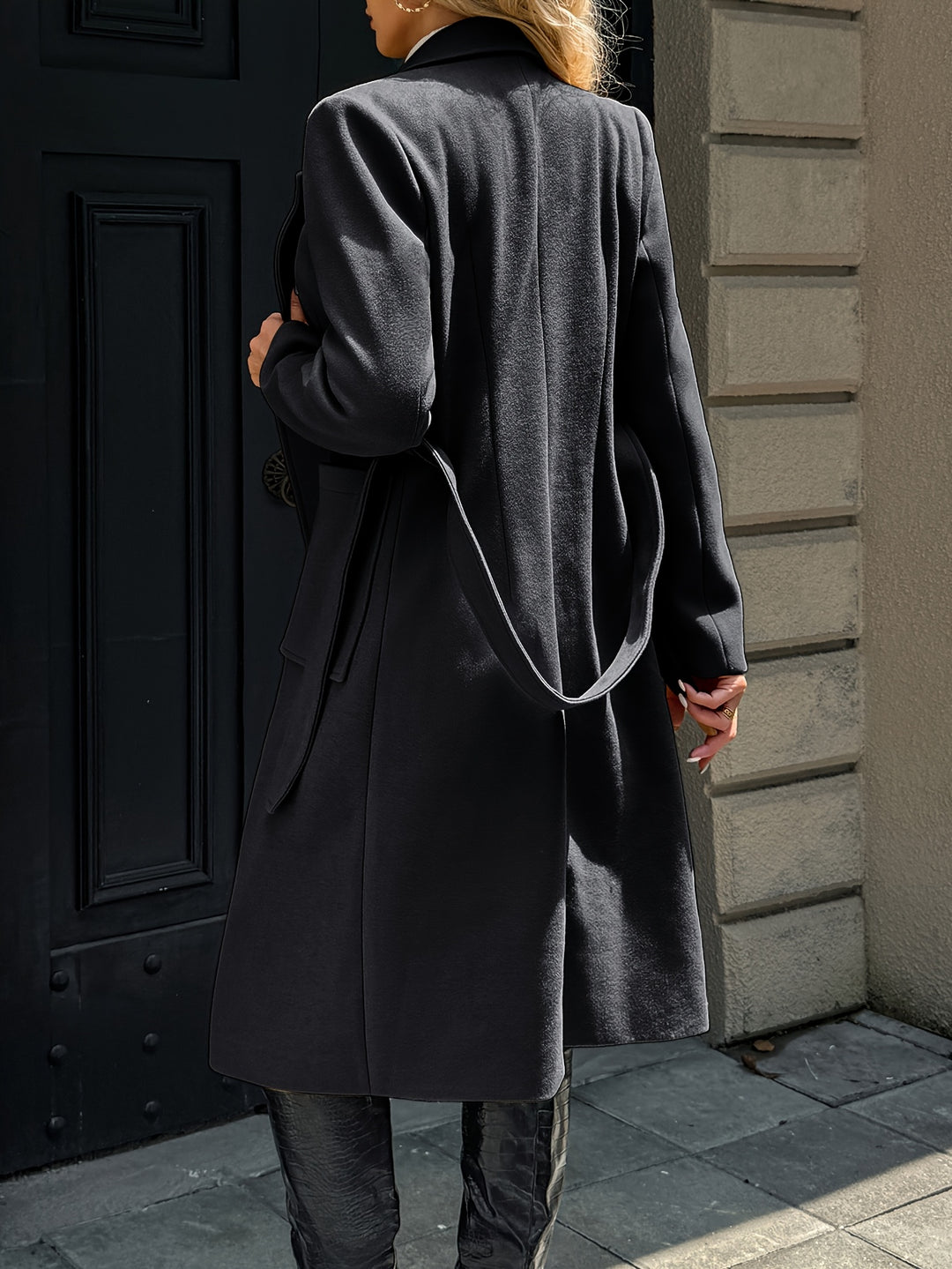 Loretta | Belted Longline Coat