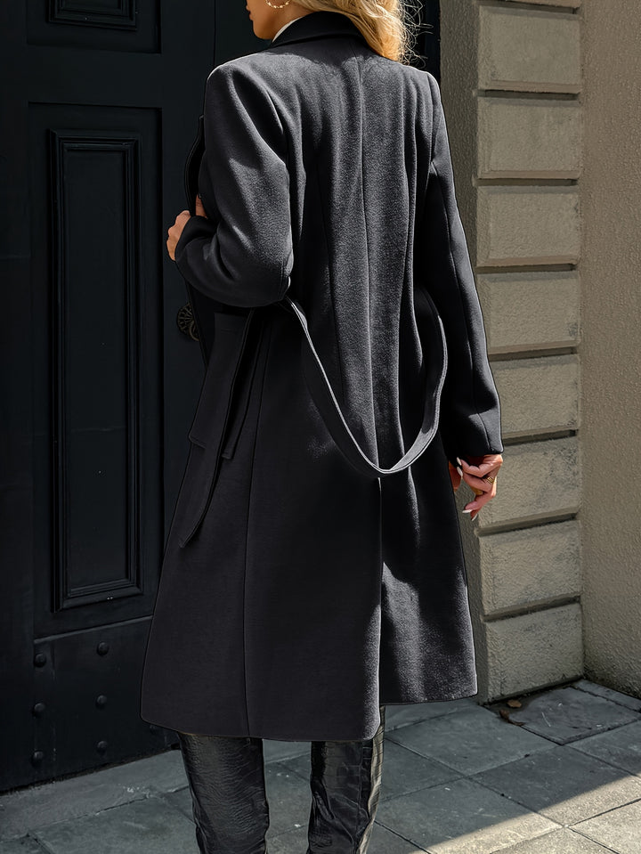 Loretta | Belted Longline Coat
