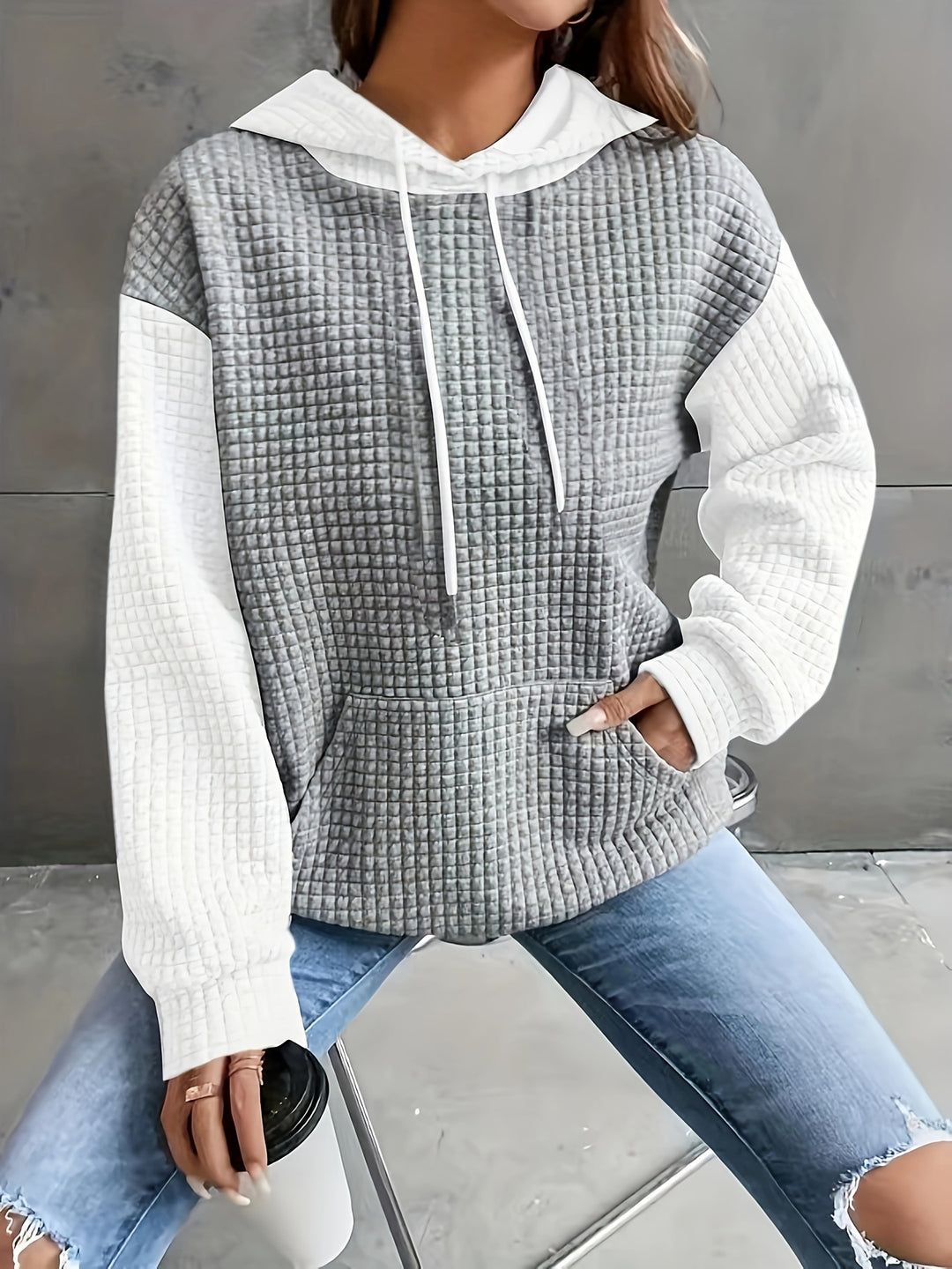 Susannah | Cozy Color-Block Hoodie