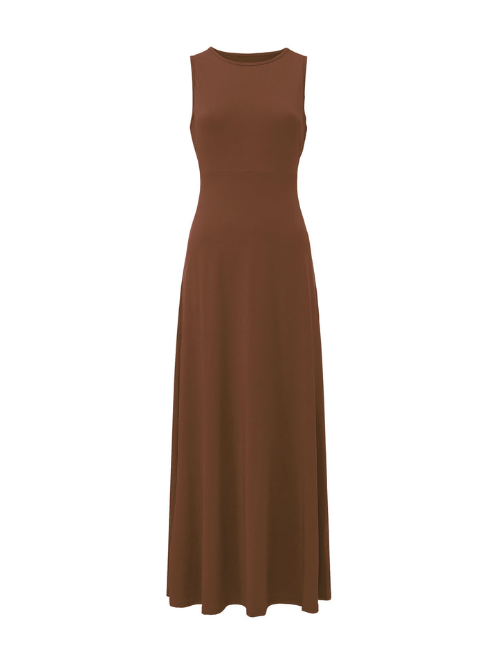 Loretta | Sleeveless Flowing Maxi Dress