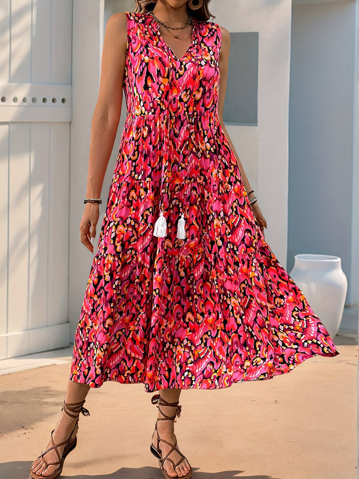 Tessa | Flowing Bohemian Maxi Dress