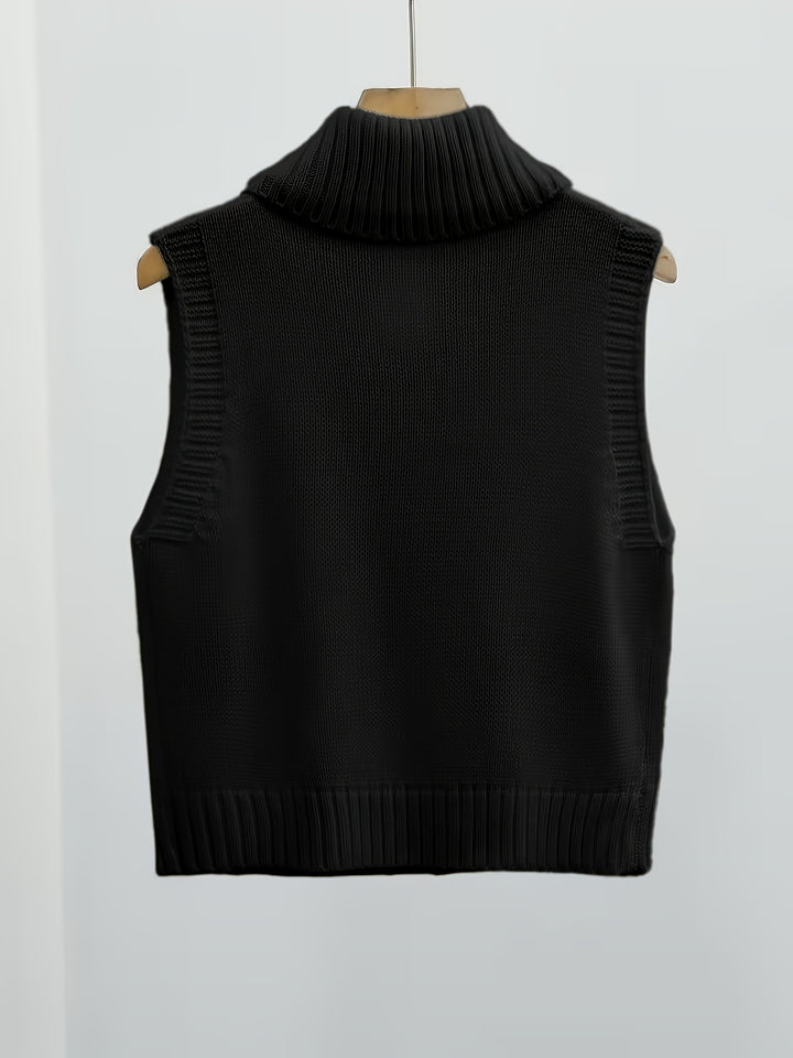 Marlon | Structured Zip-Front Vest