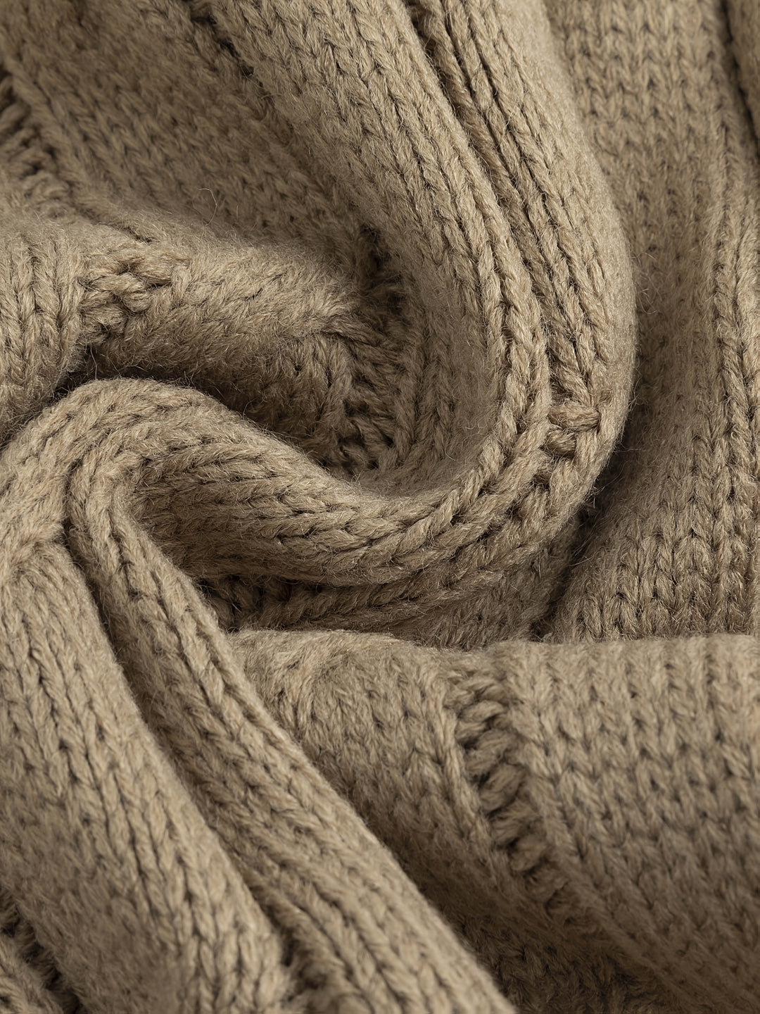 Leonard | Cable-Knit Shawl Collar Cardigan