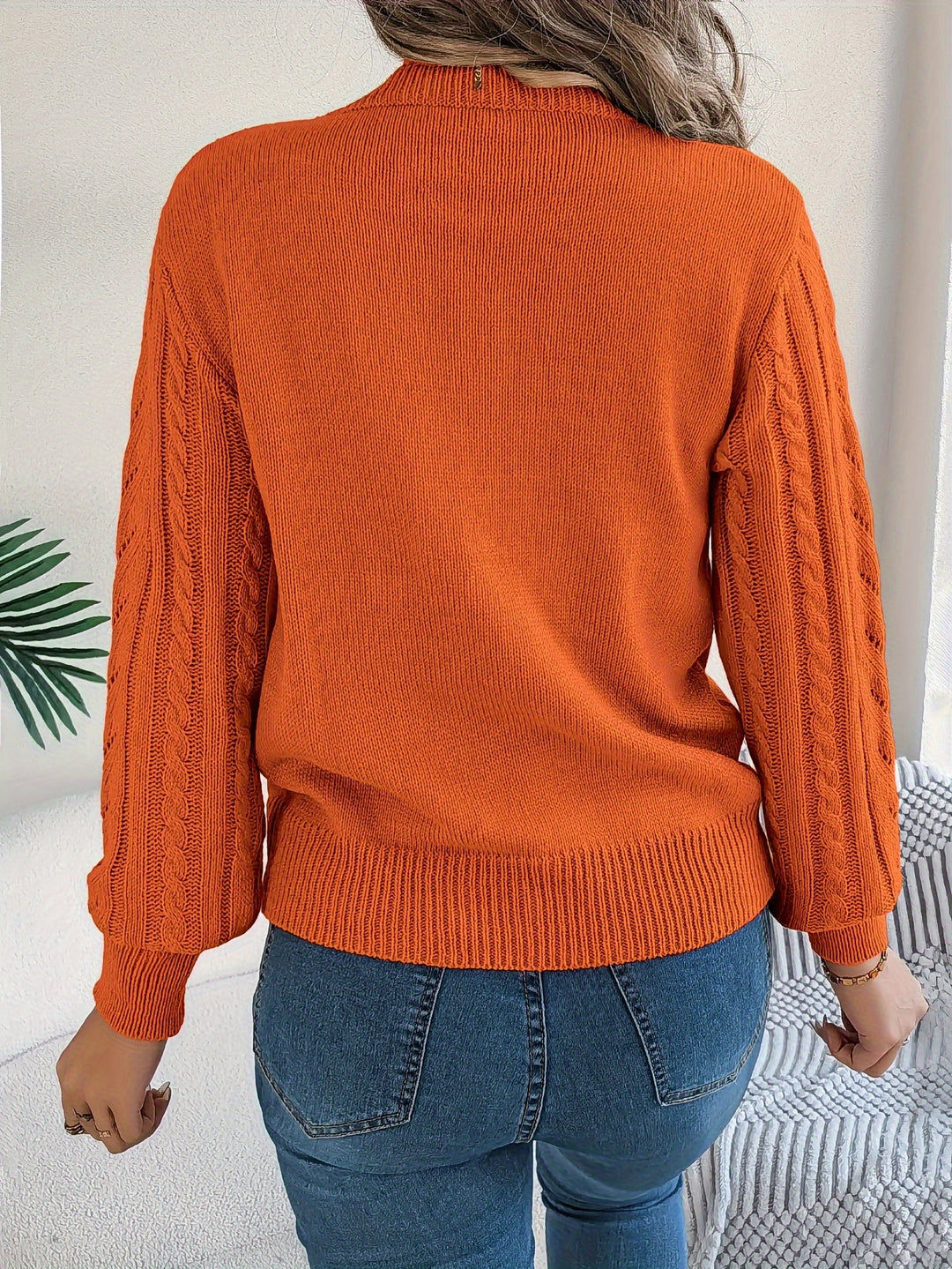 Marissa | Textured Cable-Knit Sweater