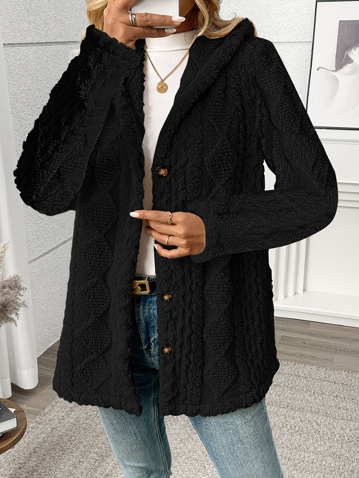 Marnie | Cozy Textured Hooded Jacket