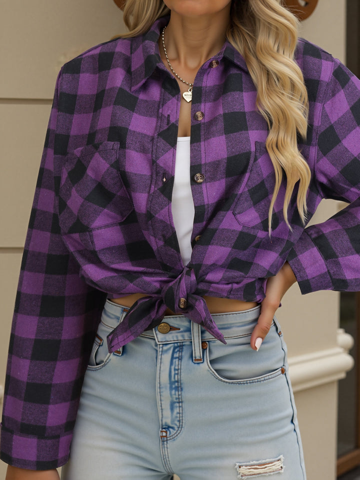 Autumn | Relaxed Checked Button-Up Shirt