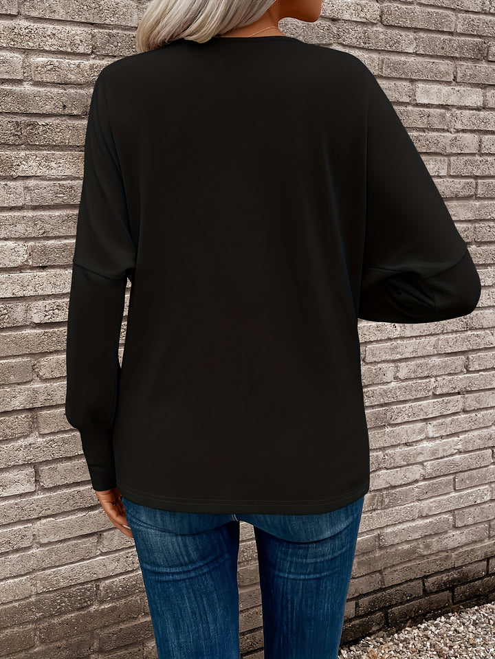Penelope | Relaxed Everyday Long Sleeve Top