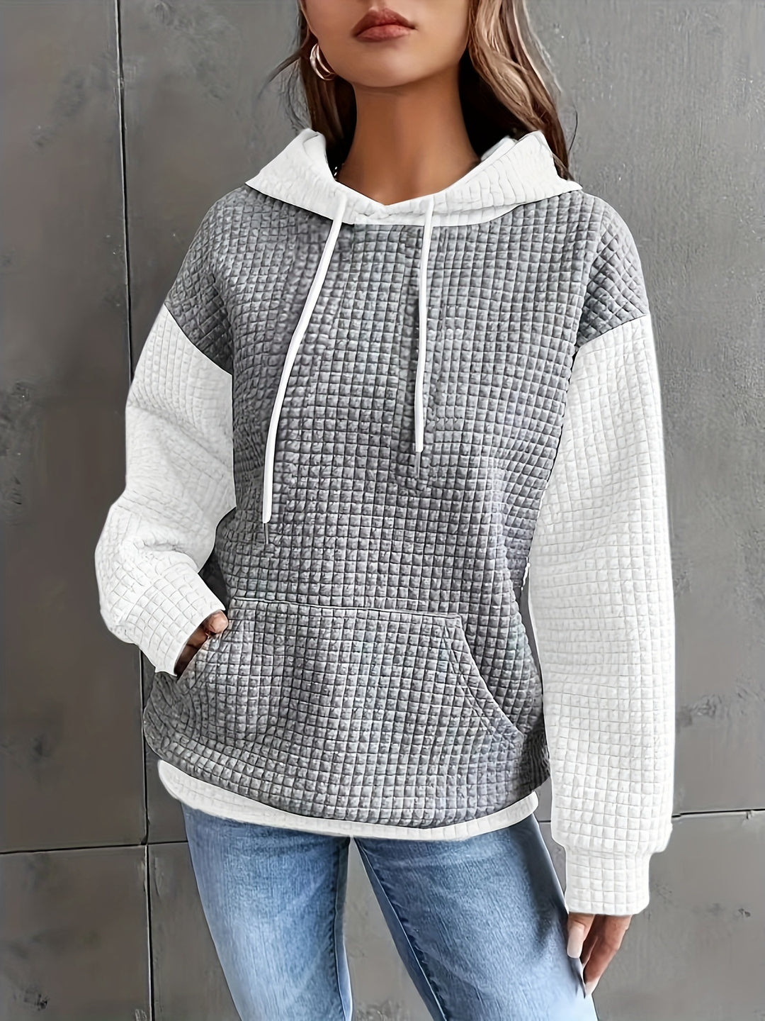 Susannah | Cozy Color-Block Hoodie