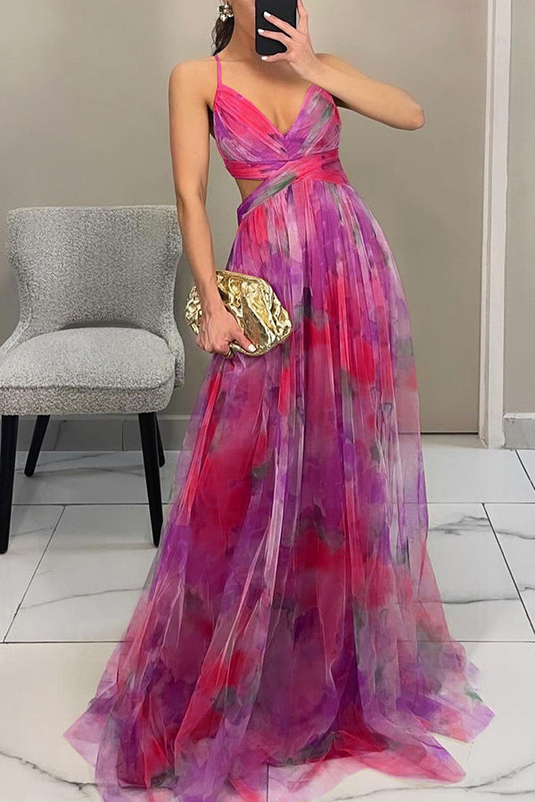Giselle | Elegant Flowing Maxi Dress