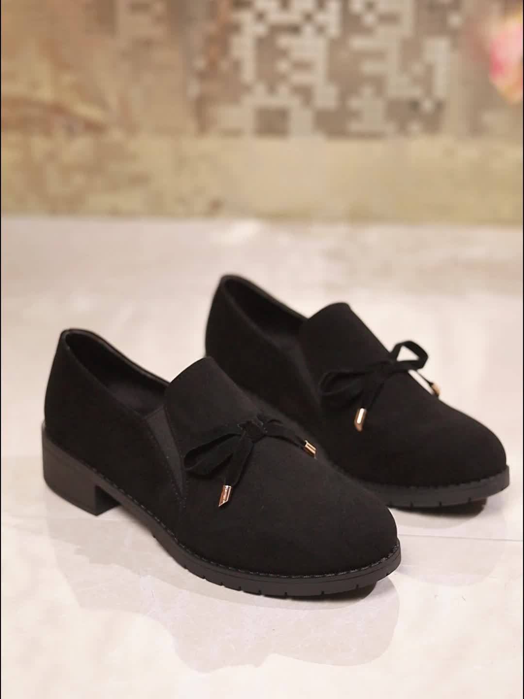 Odette | Bow-Detail Slip-On Loafers