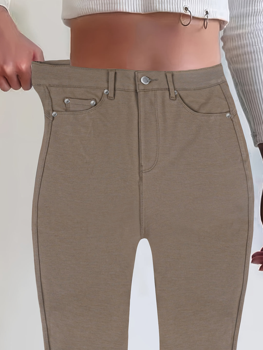 Faye | High-Waisted Skinny Jeans