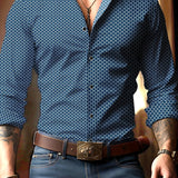 Bennett | Refined Print Button-Up Shirt