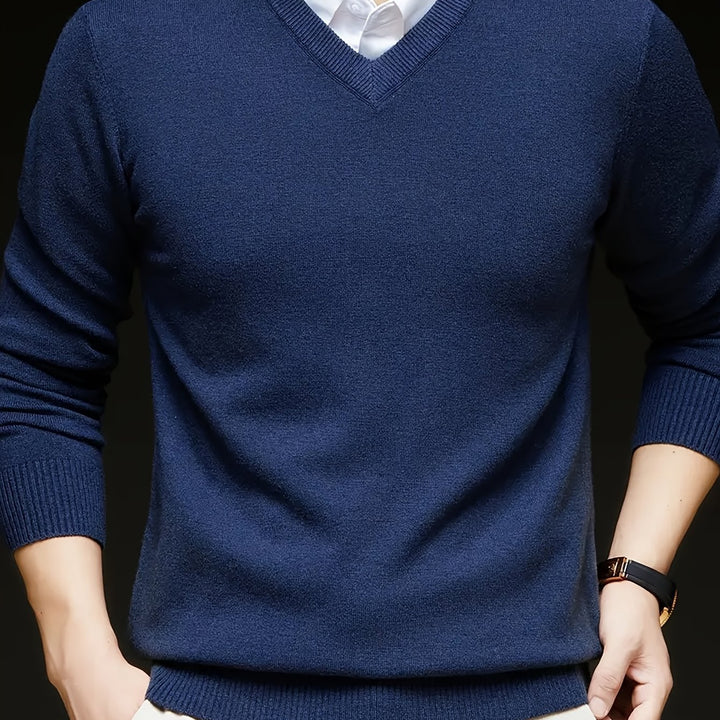 Alexander | Refined V-Neck Sweater