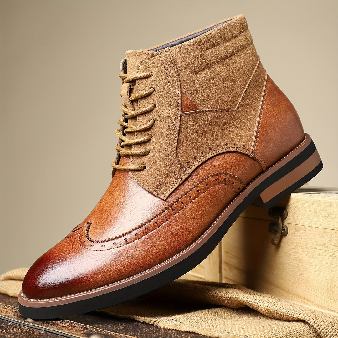 Maurice | Classic Brogue Ankle Boots