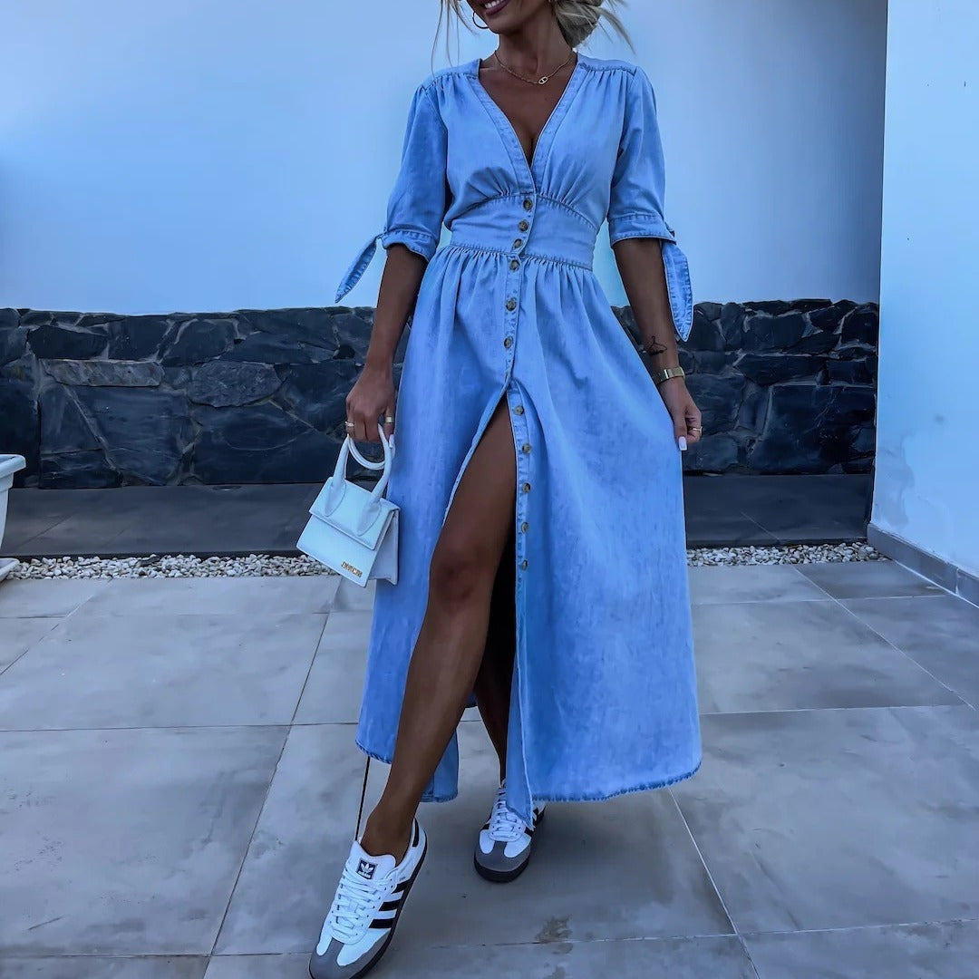 Victoria | Classic Everyday Denim Dress