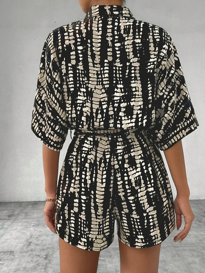 Camilla | Relaxed Striped Romper