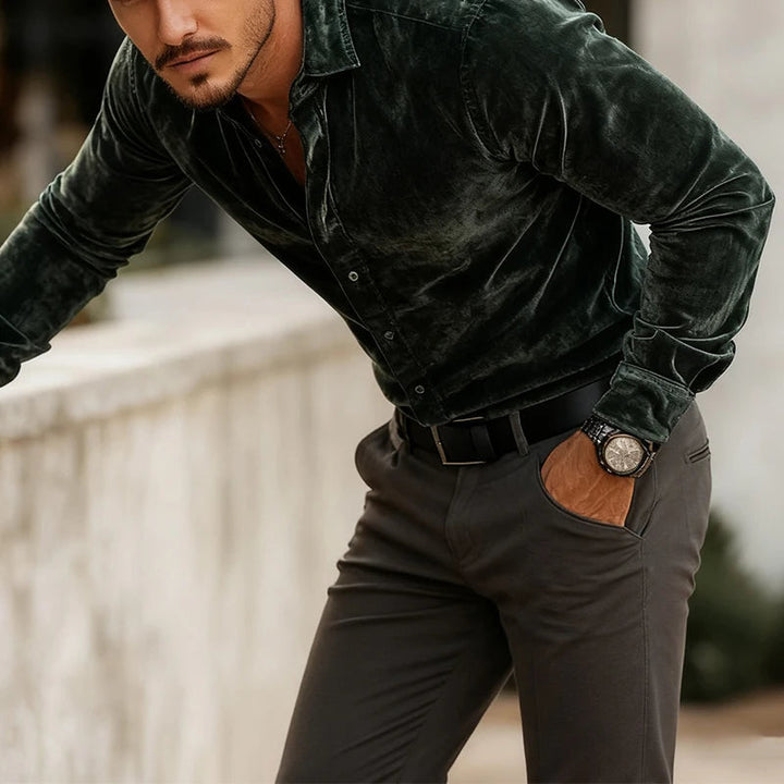 Reginald | Refined Evening Button Shirt